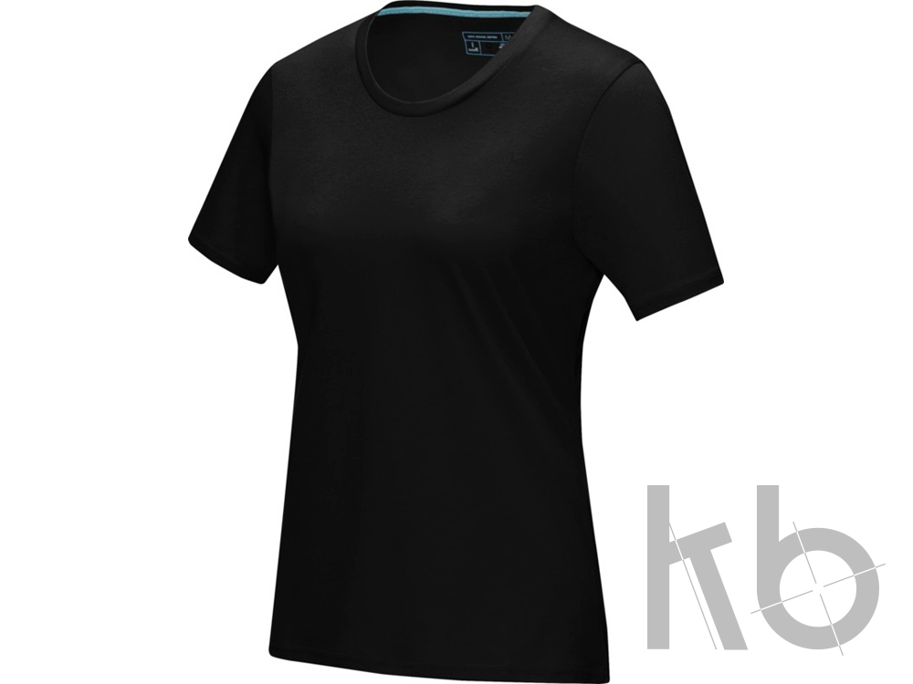 Футболка «Azurite» из натуральных материалов, женская