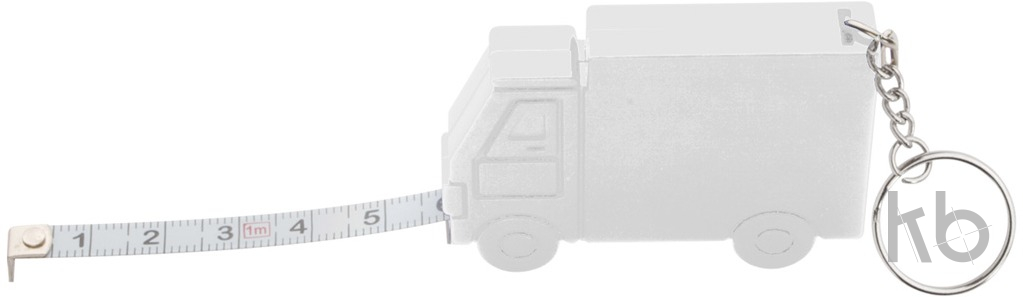 truck keyring with tape measure