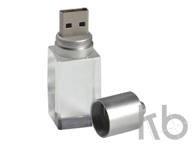 USB 2.0- флешка на 16 Гб в виде большого кристалла