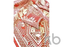 Платок «Русская резьба по кости»