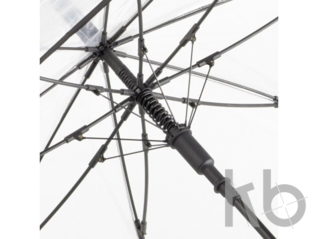 Зонт-трость «Pure» с прозрачным куполом