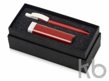 Подарочный набор White top с ручкой и зарядным устройством