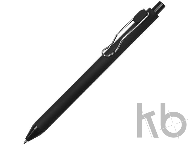 Ручк пластиковая шариковая «Clip», софт-тач