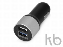 Адаптер автомобильный USB с функцией быстрой зарядки QC 3.0 «TraffIQ»