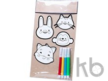 colouring sticker set