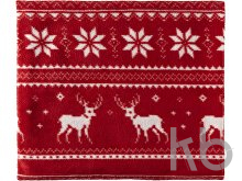 Polar fleece reindeer blanket (180 gr/m2)