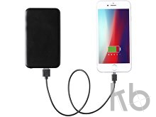 Портативное зарядное устройство, 4000 mAh с подсветкой логотипа