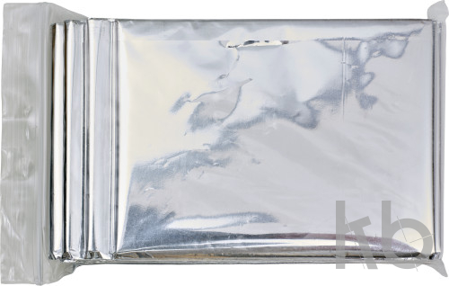 Aluminium emergency blanket