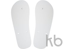 customisable beach slippers - sole