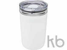 Стеклянная кружка «Bello» с внешней стенкой из переработанного пластика