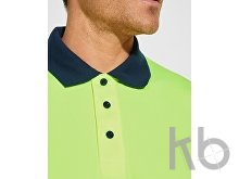 Рубашка поло со светоотражающими полосами «Vega» с длинным рукавом, мужская