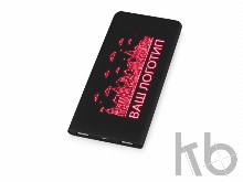 Портативное зарядное устройство с подсветкой логотипа «Faros», soft-touch, 4000 mAh