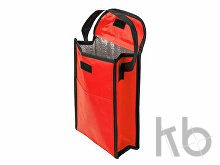 Сумка-холодильник Reviver на липучке из нетканого переработанного материала RPET