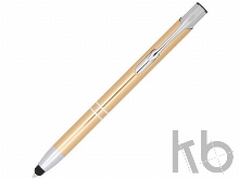 Ручка-стилус металлическая шариковая «Moneta» с анодированным покрытием