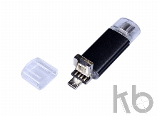 USB 2.0/micro USB/Type-C- флешка на 64 Гб