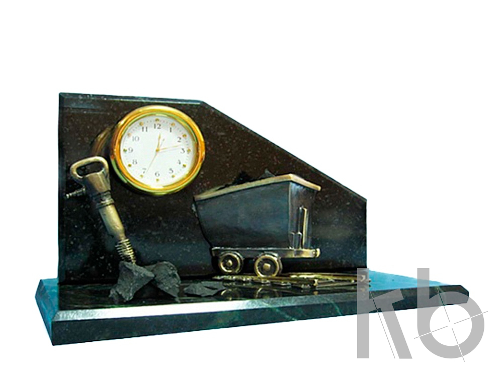 Настольный часы «Угольный натюрморт»