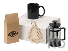 Подарочный набор с чаем, кружкой и френч-прессом «Чаепитие»