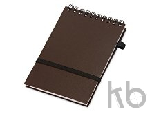 Блокнот «Kaffi S» с обложкой из кофе и пластика