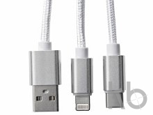 Кабель для зарядки 3-в-1 «Tres»