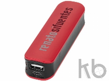 Портативное зарядное устройство «Edge», 2000 mAh