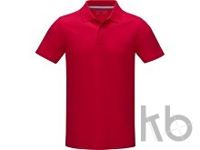 Рубашка поло «Graphite» из натуральных материалов, мужская