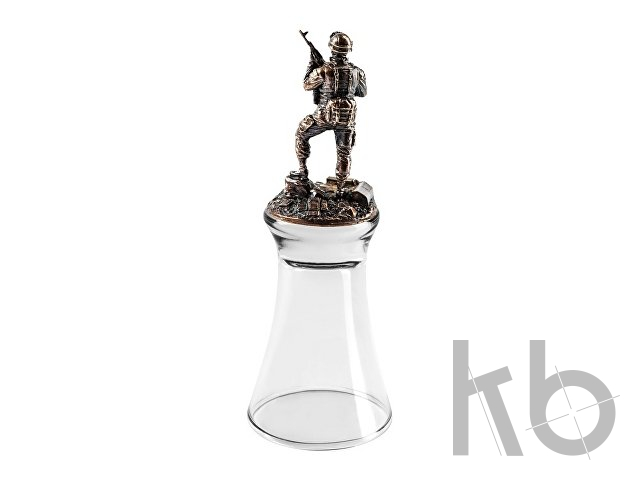 Подарочная стопка-чарка армейская