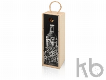 Пенал под алкоголь с покрытием для рисования мелом