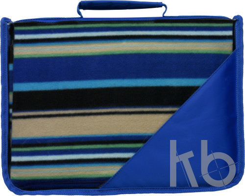 Fleece (150 gr/m²) blanket in pouch