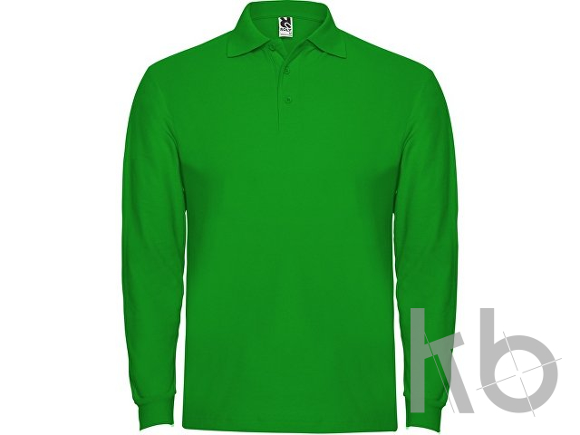 Рубашка поло «Estrella» мужская с длинным рукавом