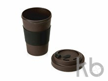 Стакан из кофе с силиконовой манжетой «Latte»