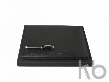 Подарочный набор: папка с бумажным блоком А4, ручка перьевая