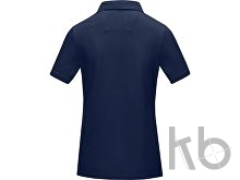 Рубашка поло «Graphite» из натуральных материалов, женская