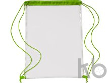 PVC drawstring backpack
