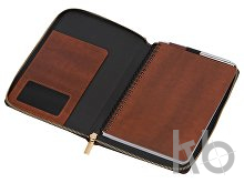 Бизнес-блокнот на молнии А5 «Fabrizio» с RFID защитой