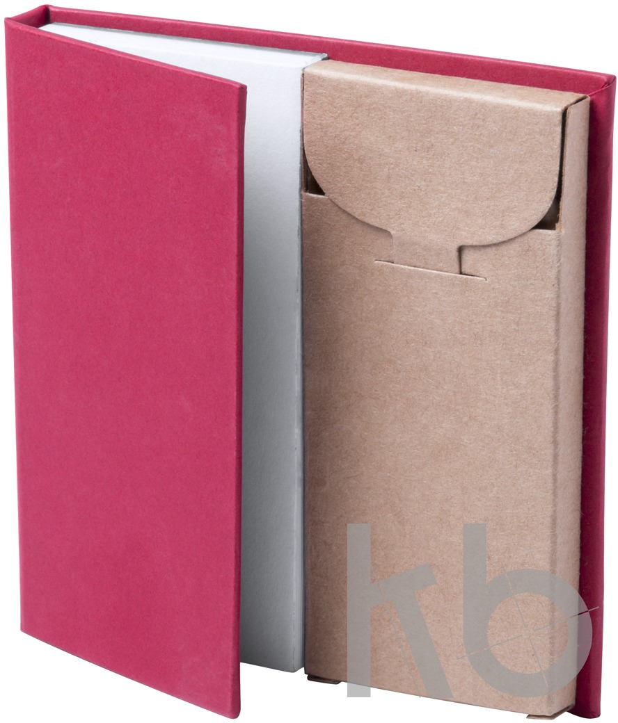 notepad with pencils