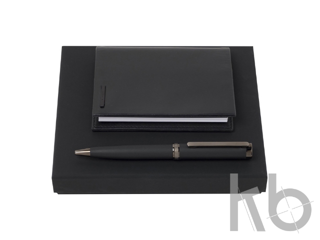 Подарочный набор: блокнот А7, ручка шариковая