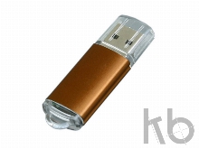 USB 2.0- флешка на 8 Гб с прозрачным колпачком