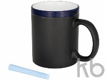 Кружка с покрытием для рисования мелом