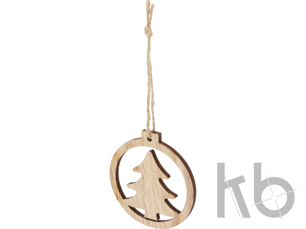 Деревянная подвеска «Natall» в форме елки