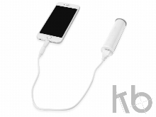 Портативное зарядное устройство «Уайт», 3000 mAh