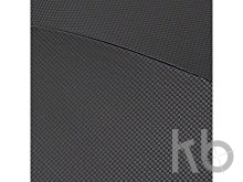 Зонт-трость «Carbon» с куполом из переработанного пластика