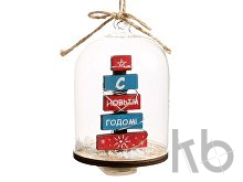 Новогоднее украшение «Новый год в колбе»