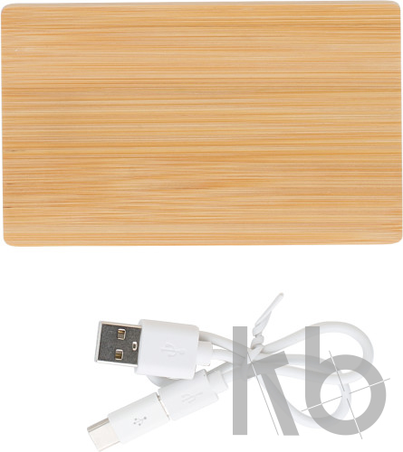 Bamboo power bank