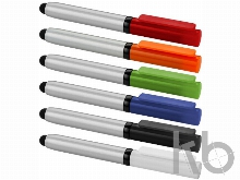 Ручка-стилус шариковая «Robo» с очистителем экрана