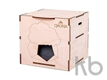 Кашпо бетонное со мхом «Альфа»