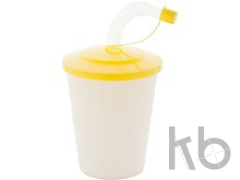 Стакан с трубочкой