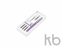 Набор «I-Share»: ручка роллер, сменная насадка с пером, чернила