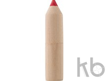 Cardboard tube with pencils