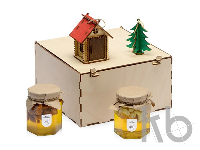 Подарочный набор «Decoration Deluxe» с двумя видами меда