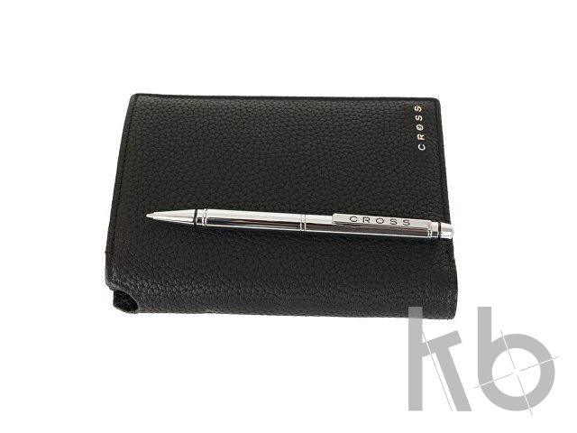 Бумажник для документов с ручкой Nueva Management Black